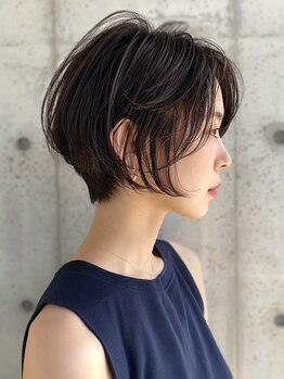 赤れんがアネックス(ANNEX)の写真/【室蘭/室蘭美容室】垢抜けた雰囲気のショートヘアはお任せ下さい。ご自宅でのお手入れも◎