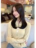 【土日祝日ご利用◯】カット＋艶イルミナカラー＋3stepトリートメント￥11800