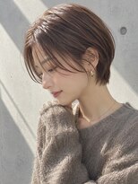 ノア(NOA) 【NOA】くびれハンサムショート×長め前髪×顔まわりレイヤー