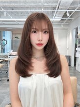 ビーハイブ ドットエー 本町広瀬通店(BEHIVE.A)&nbsp;ナチュラルレイヤー×顔まわりカット　ハッシュカット