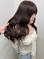 ラグナ 渋谷(LAGUNA) 大人可愛い艶髪ショコラブラウン/ブリーチなし/透明感/ロング