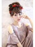 スカーフ巻きのルとろみタンバルモリ☆ 厚めバング