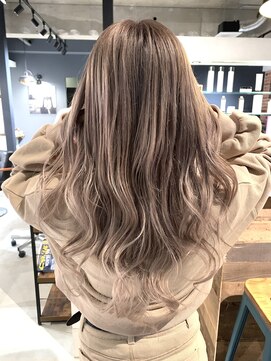 ソル ヘアー デザイン(SOL HAIR DESIGN) ☆SOL☆王道ミルクティーベージュ×ダブルカラー