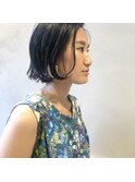 切りっぱなしボブ ボブ