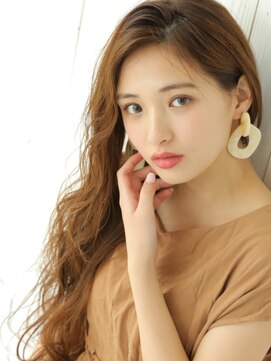 ショコラ アベノ(Chocolat ABENO) #スパイラル#夏秋ロングウェーブ#透け感オリーブ#ショコラ阿倍野