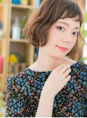★Aラインがcute☆くせ毛風小顔フェミニンボブ20代30代40代★6