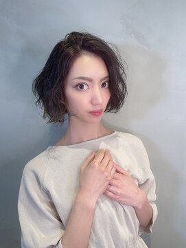 スターチス 西船橋(statice) Aラインシルエットで小顔効果！大人フリンジボブ♪