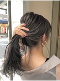 ブリーチ有 グレー
