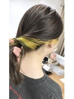 コス(kos) 【ueki】インナーカラー*ネオンカラー*ハイライト