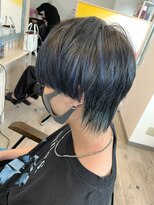 フリーダムメルシー(freedom Merci)&nbsp;■マッシュウルフ【ブルーメッシュ】