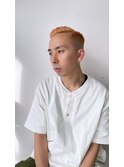 フェードスタイル　ブリーチカラー　フェードカット　バーバー