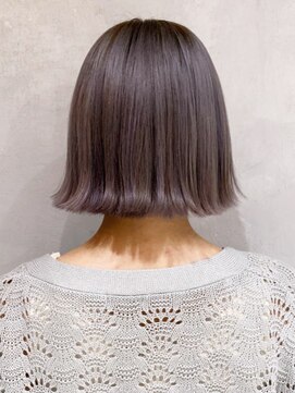 アイティーバイアルバム 藤沢店(IT by ALBUM) ラベンダーグレー_くびれヘアビタミンカラー_ba337783