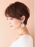 耳にかけて美人度UP/30代40代ショートカット