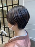 マッシュショート ばっさりカット