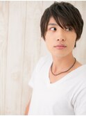 重めバングの目力ＵＰこなれ感ショートウルフL