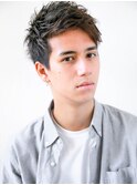 2wayアップバングショート