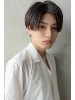 ケアリー 流山おおたかの森(Carelly)&nbsp;ツイストパーマ七三オールバックマッシュウルフスリークショート