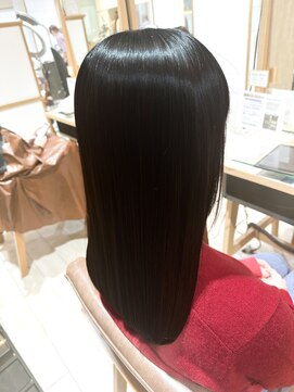 プラグ バイ ネオリーブ(plug by neolive) 水素　ショコラアッシュ×髪質改善 [髪質改善/縮毛矯正]K