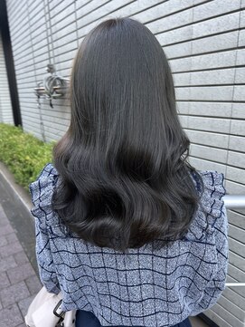 アソビセカンド 原宿(ASOBI 2nd) オリーブカラー 20代/30代/ブリーチなし