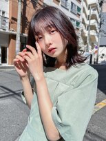 アンジェリカ 名古屋店(ANGELICA)&nbsp;切りっぱなしボブ　外ハネ　レイヤー