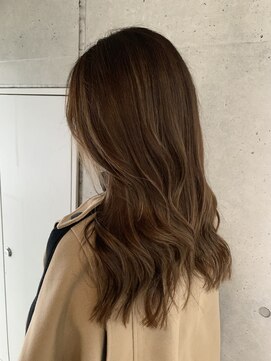 リバレッジ 白金(Leverage) 白髪ぼかしハイライト30代40代【白金/目黒】担当山岡