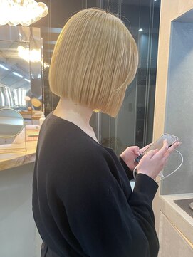 ロンドフルール 大宮東口(Lond fleur) 前下がりボブ×美髪[髪質改善/縮毛矯正]
