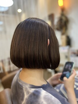 クオリア(QUALIA) 就活ボブ  大人可愛い前下がり　小顔ワンレンボブ◎柏