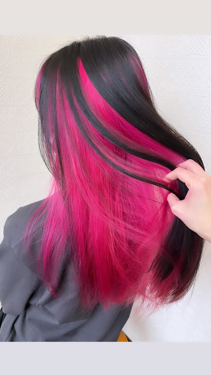 蛍光ピンクアンブレラカラー：L195105826｜バーニッシュ(VARNISH)の