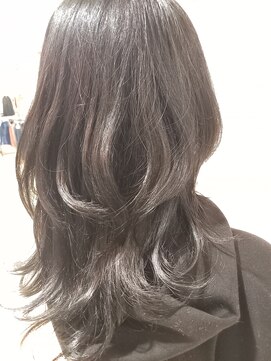 シャンプーボーイ 紺グレー