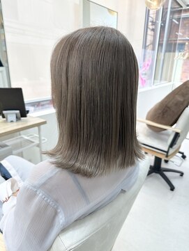 ランプ 柏(Lamp) ミルクティーベージュ/グレージュ/ダブルカラー