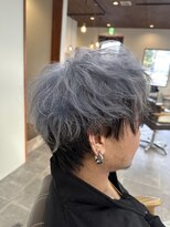 フェット(Fete)&nbsp;【メンズもいけちゃう♪】アンブレラカラー×ホワイトパープル