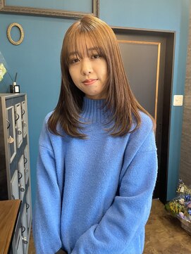 ジアン(JIEN) marron brown _ face layer