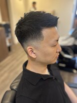 ジェイソン(JASON)&nbsp;【ビジネスマンメンズショートヘア】ベリーショートアップバング