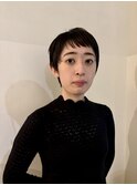 上品モードなタイトショート