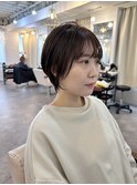 小顔似合わせカット愛されクールショート20代/30代40代50代/難波