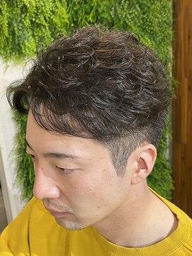 デルフィーノ ヘアーパフォーム(delfino hair perform) フェザーショートパーマ