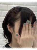 リルミー(Lilme) ボブさんおすすめ!サイド編み込み♪_ユウ