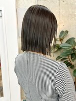 ノエ(noe) 切りっぱなしボブ/グレージュ/20代30代yr-10