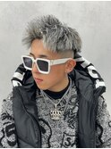 パイルツイスト×ホワイトハイライト