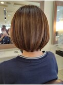 ショート好き耳かけショートボブ絶壁解消でおしゃれハイライト