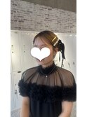 【ゾエ】結婚式ヘア/お呼ばれヘア/ヘアセット/ヘアアレンジ