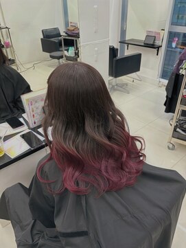 アライブ ハラジュク(ALIVE harajuku) 【ALIVE 】 境目が自然なグラデーションカラー