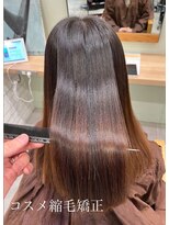 アース 若葉台店(EARTH)&nbsp;広がり・はね対策に！自然なツヤ髪へ導く縮毛矯正