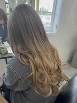 リエンスクレア(RIENS xrea)&nbsp;【RIENS xrea】エクステ×バレイヤージュ風