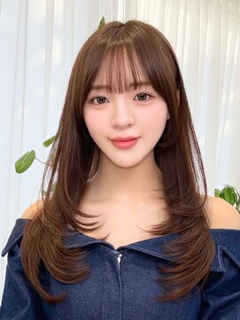 レイリー 原宿 表参道(Rayreee) 韓国風くびれレイヤー×束感バング