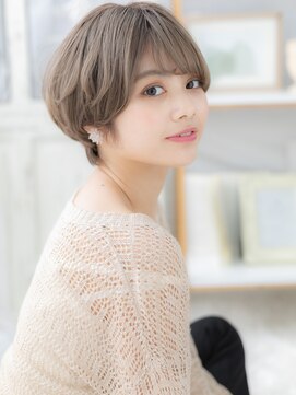 モッズヘア 越谷(mod's hair) 外国人風グレーベージュ小顔マッシュウルフh4越谷10代20代30代