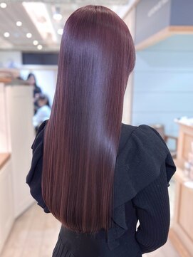 プラグ バイ ネオリーブ(plug by neolive) 暗めカラー×髪質改善[髪質改善/縮毛矯正/韓国]T