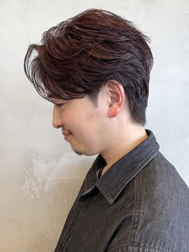 エリマバイフィフス 調布(elima by fifth) 調布センターパートフェザーパーマニュアンスパーマメンズパーマ