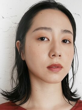 アース 鶴見店(HAIR&MAKE EARTH) 黒髪ナチュラルミディ