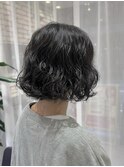 ボブ パーマ レイヤー &nbsp;カール 10代20代30代